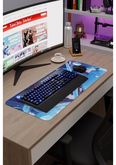 Childe Genshin Impact Anime Gacha V1 - 70x30 Xl Gaming Mouse Pad Fare Altlığı