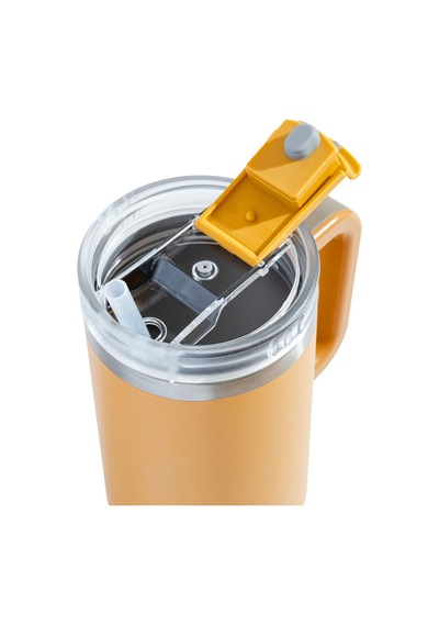 Tyeso Qq Termos Sızdırmaz Pipetli Çift Duvarlı Vakumlu 1200ml Sarı