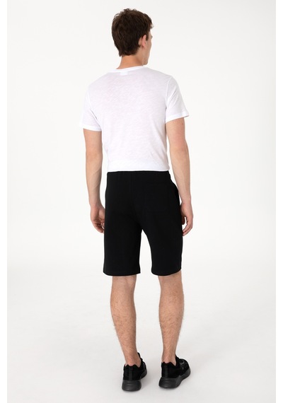 U.s. Polo Assn. Erkek Siyah Şort Örme 50300150-vr046 Siyah
