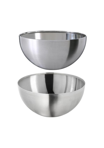 2'li 12 Cm Blanda Blank Paslanmaz Çelik Çerez-sunum Kasesi Çok Renkli