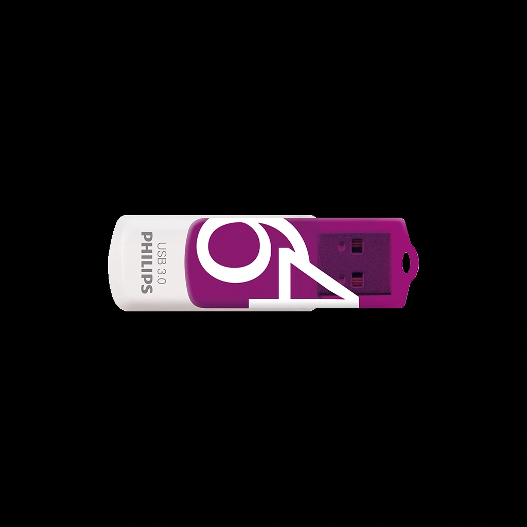 Phılıps Fm64fd00b, 64gb, Usb 3.0, Vivid, Mor, Flash Disk
