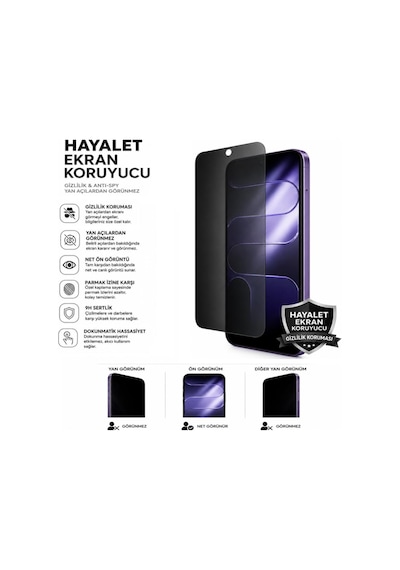 Tecno Spark 50 5g Hayalet Ekran Koruyucu Nano Şeffaf Kn8