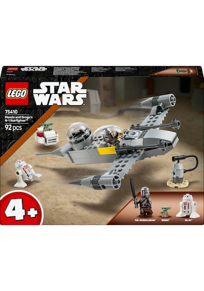 LEGO® Star Wars: The Mandalorian™ Mando ve Grogu’nun N-1 Starfighter™’ı 75410 - 4 Yaş ve Üzeri Yaratıcı Oyuncak Yapım Seti (92 Parça) LEGO® Star Wars: The Mandalorian™ Mando ve Grogu’nun N-1 Starfighter™’ı 75410 - 4 Yaş ve Üzeri Yaratıcı Oyuncak Yapım Seti (92 Parça)