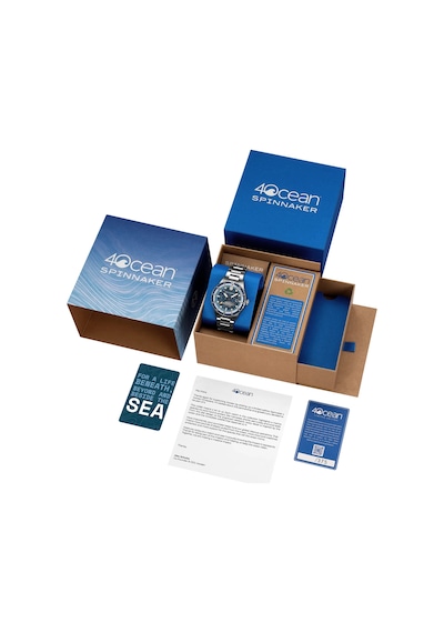 Spinnaker Hass Sp-5172-11 4ocean Limited Edition Otomatik Erkek Kol Saati Metalik Gri