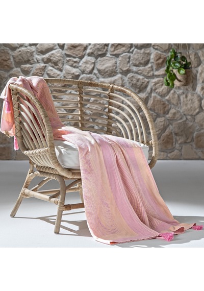 Taç Butik Alaçatı Throw Pembe 000000001500222204 Pembe