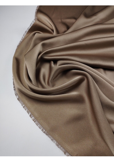 Kahve Vizon Arası Renkte Saten En: 145 Cm-10626 Kahverengi