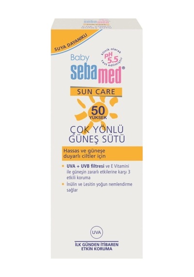 Bebek Güneş Sütü Losyonu Spf 50 100 Ml