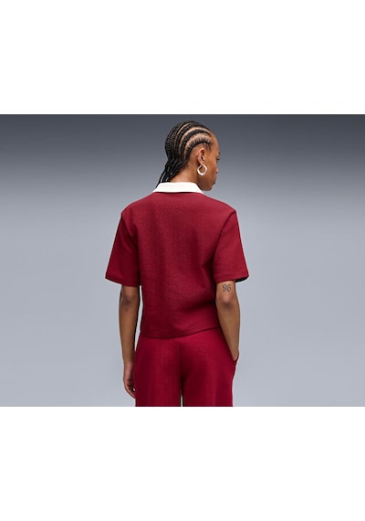 Puma Puma Class Polo Tee Kadın Günlük Polo Tişört 69401423 Kırmızı
