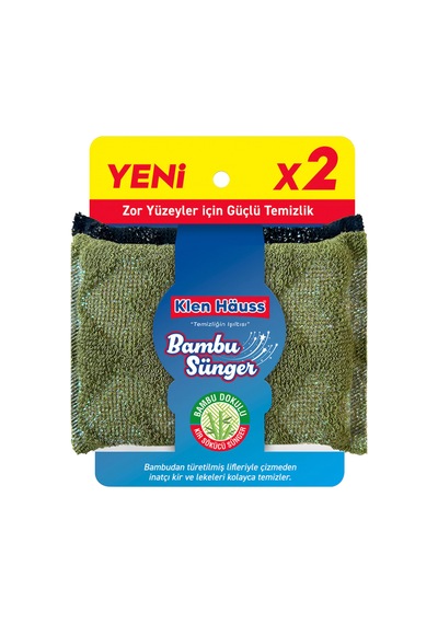 Klen Hauss Bambu Sünger 2'li 5 Adet