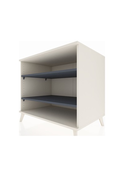 Kronos Şifonyer 2 Raflı 88x59x80 Aytaşı-antrasit Aytaşı