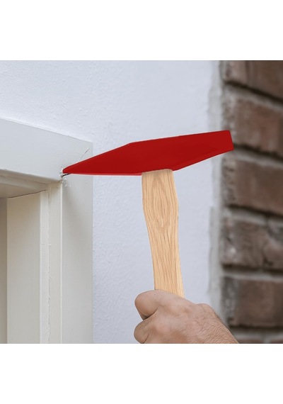 140-200-300-500 Gram Profesyonel Ahşap Saplı Çift Taraf Çekiç Çelik Baş Ergonomik Çivi Çakma Ince Işçilik Dayanıklı 500 Gr