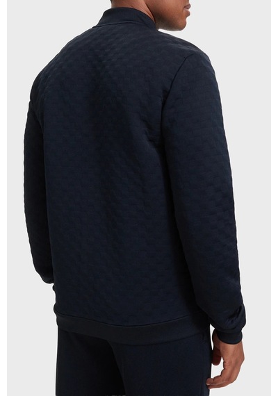Ea7 Regular Fit Dik Yaka Sweat Erkek Sweat 7m002246 Af26241 Ub102 Lacivert