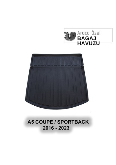 Audı A5 Coupe - Sportback 2016 -2024 Araca Özel 3d Bagaj Havuzu