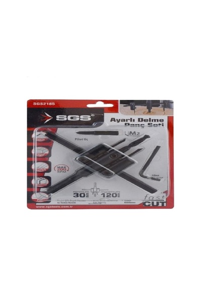 Sgs Ayarlı Delme Panç Seti 30-120 Mm Sgs2185