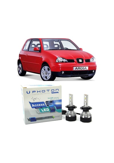 Seat Arosa Led Xenon Kısa Far Ampulü H7 Access Yeni Seri Beyaz 2000-2005