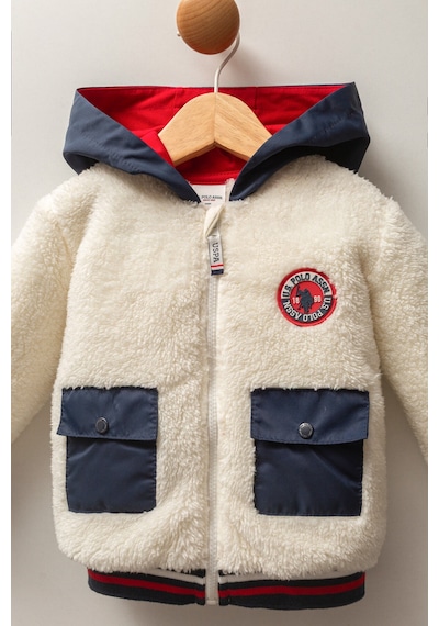 U.S. Polo Assn. U.s. Polo Assn Erkek Bebek Beyaz Mont Beyaz
