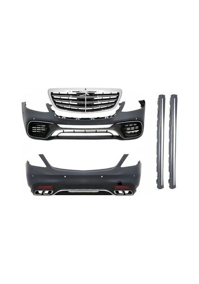 Mercedes W222 S63 Body Kit Tampon Seti 2018+ Makyajlı