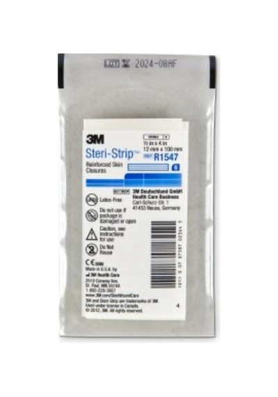 Bezos Steri Strip - Mavi - 12 Mm X 100 Mm Eklys