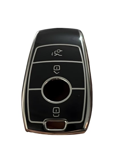 Autohan Keys Smart Anahtar Kılıfı, Fbs4 Tip, 4 Buton, Siyah-gümüş, 2017-2020 Model Uyumlu, Nano Teknoloji