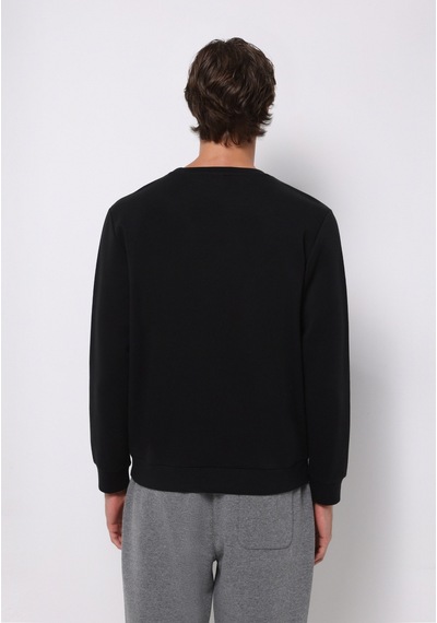 Colin's Colins Regular Fit Erkek Siyah Sweatshirt Cl1077180 Q1.v2 Blk Siyah