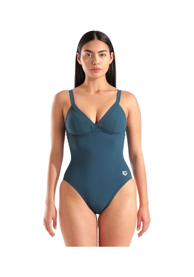 Arena Lara Soft Curve Back Kadın Lacivert Yüzücü Mayosu 008119650 1711137 Mavi