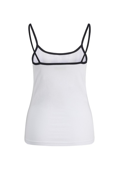 Jack & Jones Kadin Gögüs Baskili U Yaka Askili Bluz - Gigi - 12281214 Bright White