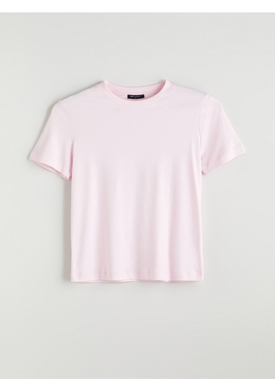 Lcw Comfort Pembe %100 Pamuklu Kadın Tişört