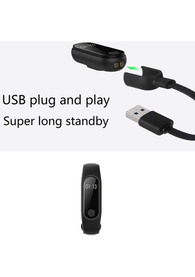 Xioami Mi Band 2 3 Uyumlu Akıllı Bileklik Usb Şarj Data Kablosu