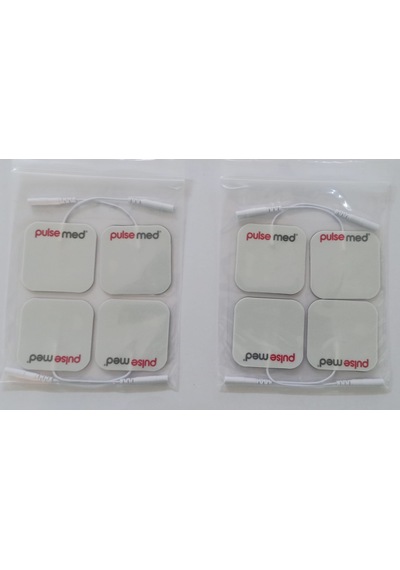 Pulsemed Tens Cihazı Kablolu Yedek Elektrot 5 x 5 CM Tens Pedi 2 x 4'lü