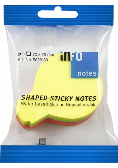Info Notes 70x70 Parlak Renkler Postit 200 Yp.582839