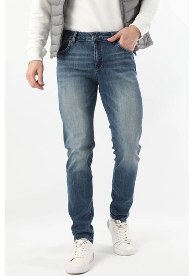 Banny Jeans Erkek Boru Paça Jean Pantolon Mavi 27