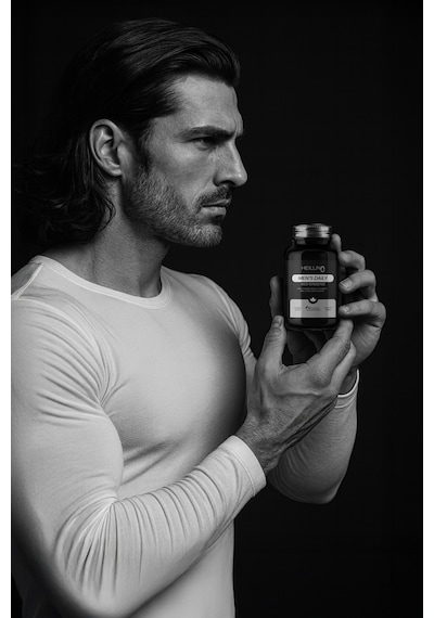 Men S Daily Multivitamin 60 Kapsül Red Ginseng, Likopen & Saw Palmetto İle Enerji Ve Güç Desteği