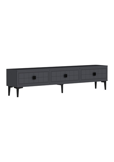 Tsa1801a - Yuka Tv Stand Antrasit 180cm Antrasit / Koyu Gri Tsa1801a - Yuka Tv Stand Antrasit 180cm Antrasit / Koyu Gri