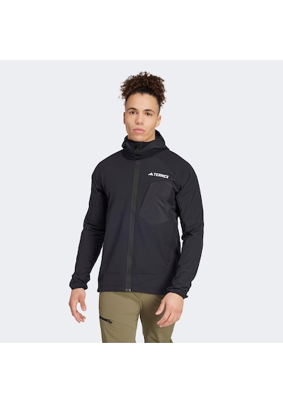 Adidas Terrex Xperior Erkek Siyah Koşu Ceket - Iw9443