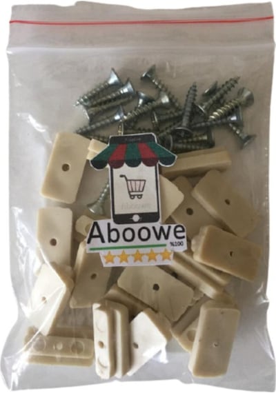 Aboowe Stor Perde Zebra Perde Kornişe Geçmeli Montaj Aparatı Hap
