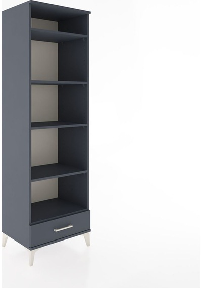Hyperion Dolap 5 Raflı Tek Çekmeceli 60x44x195 Antrasit-antrasit Antrasit Hyperion Dolap 5 Raflı Tek Çekmeceli 60x44x195 Antrasit-antrasit Antrasit