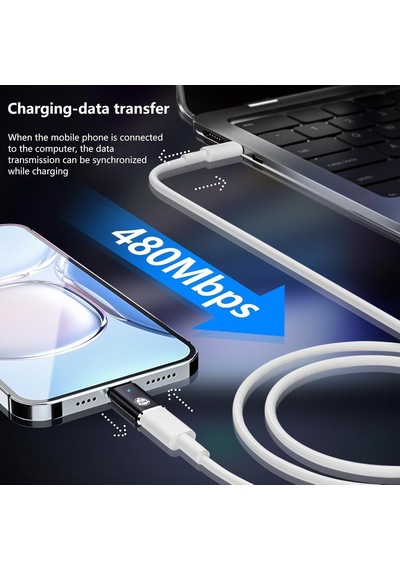 Usb C - Adaptörü, 3'lü Paket Hızlı Şarj Dönüştürücü, Type-c Cihazlar İçin 35w Kulaklık Adaptörü