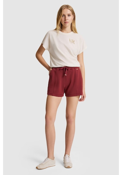 U.s. Polo Assn. Kadın Vişne Şort Örme 50322069-vr223