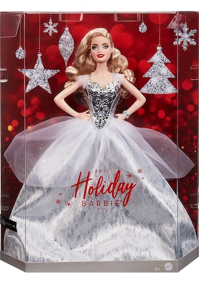 Mattel Barbie 2021 Mutlu Yıllar Bebeği Gxl18