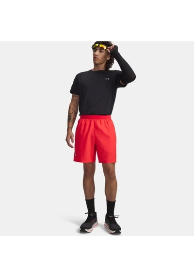 Under Armour Launch 7" Erkek Koşu Şortu Kırmızı
