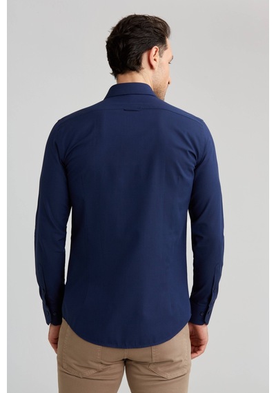 Bisse Bisse Klasik Gömlek Modern Fit U. Kol Yarım İtalyan Yaka Armür Lacivert Gmars0422300101 D39 Lacivert Bisse Bisse Klasik Gömlek Modern Fit U. Kol Yarım İtalyan Yaka Armür Lacivert Gmars0422300101 D39 Lacivert