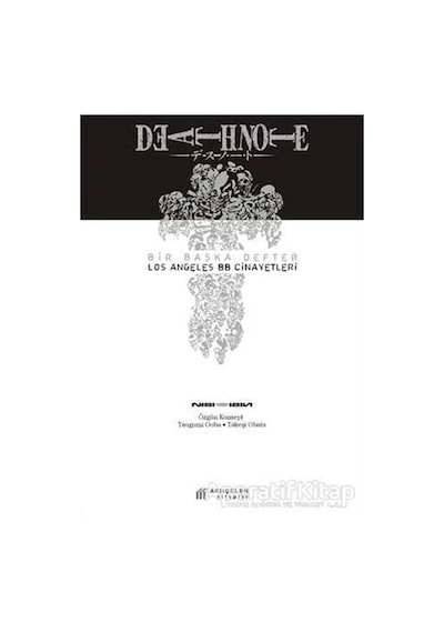 Death Note - Bir Başka Defter Los Angeles BB Cinayetleri - Tsugumi Ooba -  Takeşi Obata - Akılçelen Kitaplar