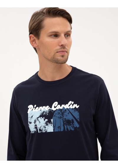 Pierre Cardin Erkek Lacivert Pijama Takım 50322631-200 Lacivert