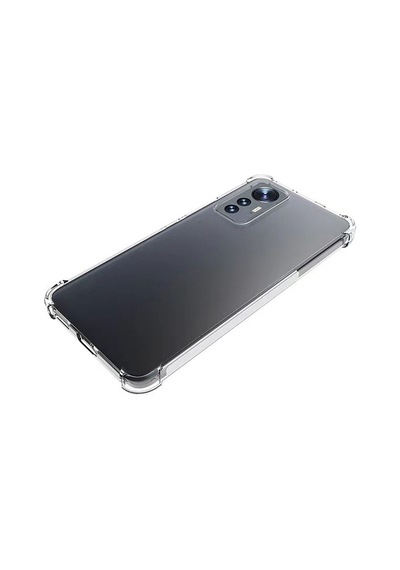 Xiaomi Mi 12 Lite Kılıf Zore Nitro Anti Shock Silikon Renksiz
