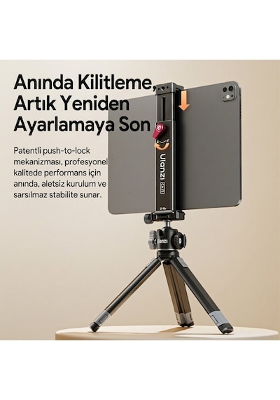 Ulanzi Ca15 Onelock Tablet Tutucu Tripod Aparatı - C072
