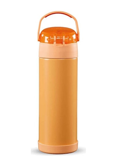 Thermos F422 Funtaıner Cocuk Pıpetlı Termos 0,47l Pipetli Termos F422-024368 Turuncu