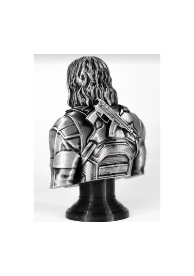 The Winter Soldier Büst Figür Captain America 15 Cm
