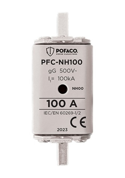 Pofaco Pfc-nh100 100a Nh 00 Boy Bıçaklı Sigorta