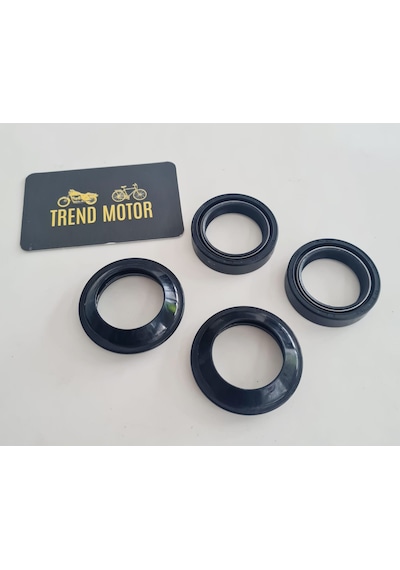 ÖN AMORTİSÖR KEÇE + TOZ KAPAK - HONDA CBF150 SPACY FİZY CB125E