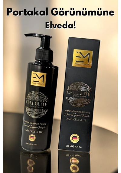 Em Amanos Profesyonel Sıkılaştırıcı Kafein ve Doğal Özler İçerikli Selülit Kremi 200 ML